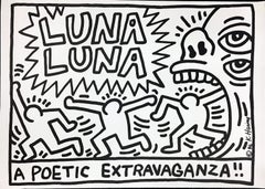 Keith Haring Luna Luna A Poetic Extravaganza (Keith Haring prints posters)