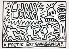 Keith Haring Luna Luna A Poetic Extravaganza (Keith Haring prints posters)