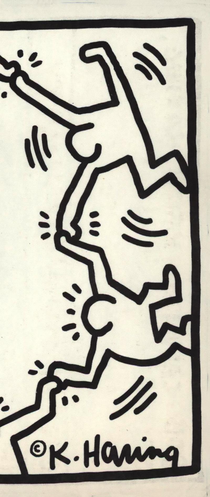 Keith Haring Feier zum Martin Luther King Day 1988 (Ankündigung) im Angebot 3