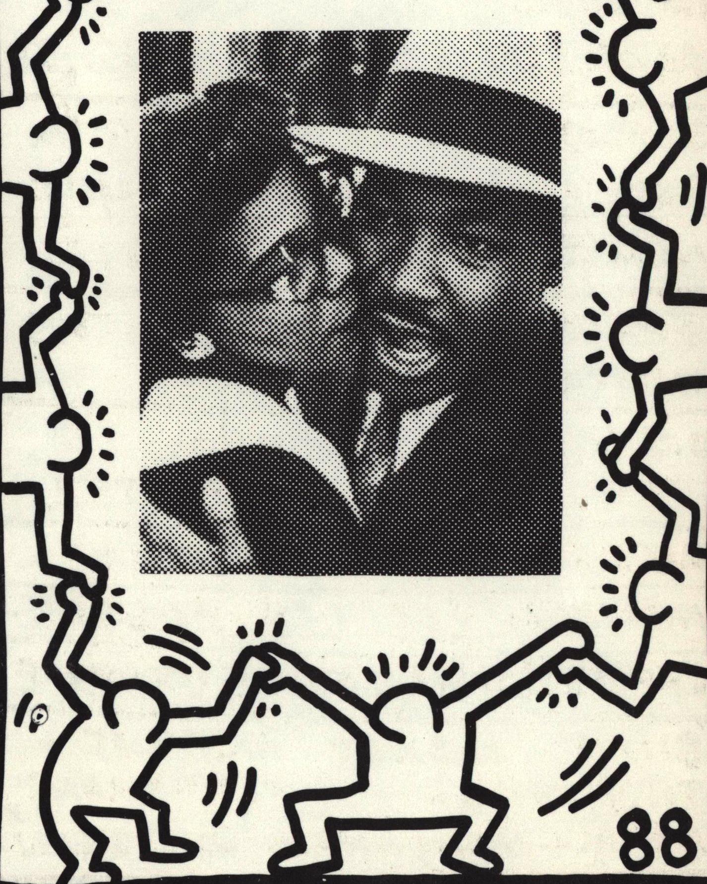 Keith Haring Feier zum Martin Luther King Day 1988 (Ankündigung) im Angebot 4