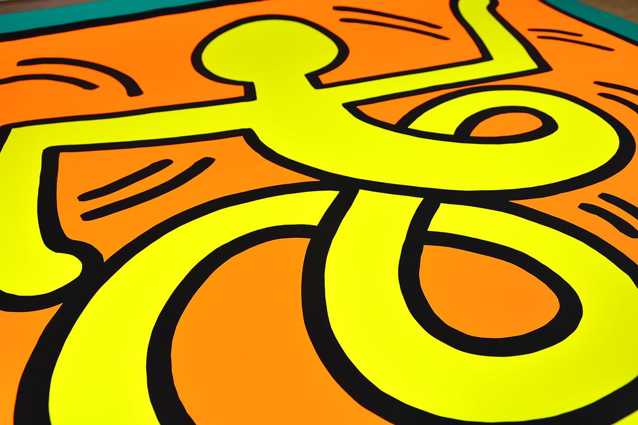 keith haring hair