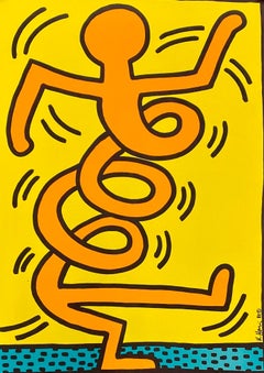 Vintage Keith Haring Montreux Jazz Serigraph (Keith Haring prints) 