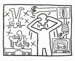 Museumsjournaal 1982 von Keith Haring (Ankündigung)