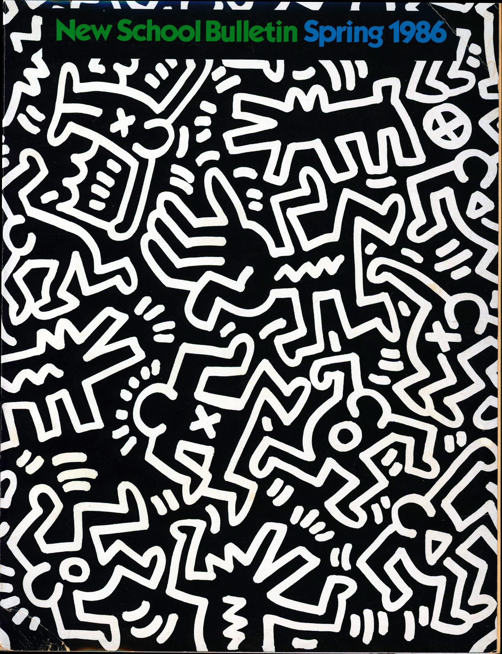 Couverture d'art de Keith Haring 1986 (Keith Haring nouvelle école) en vente 2