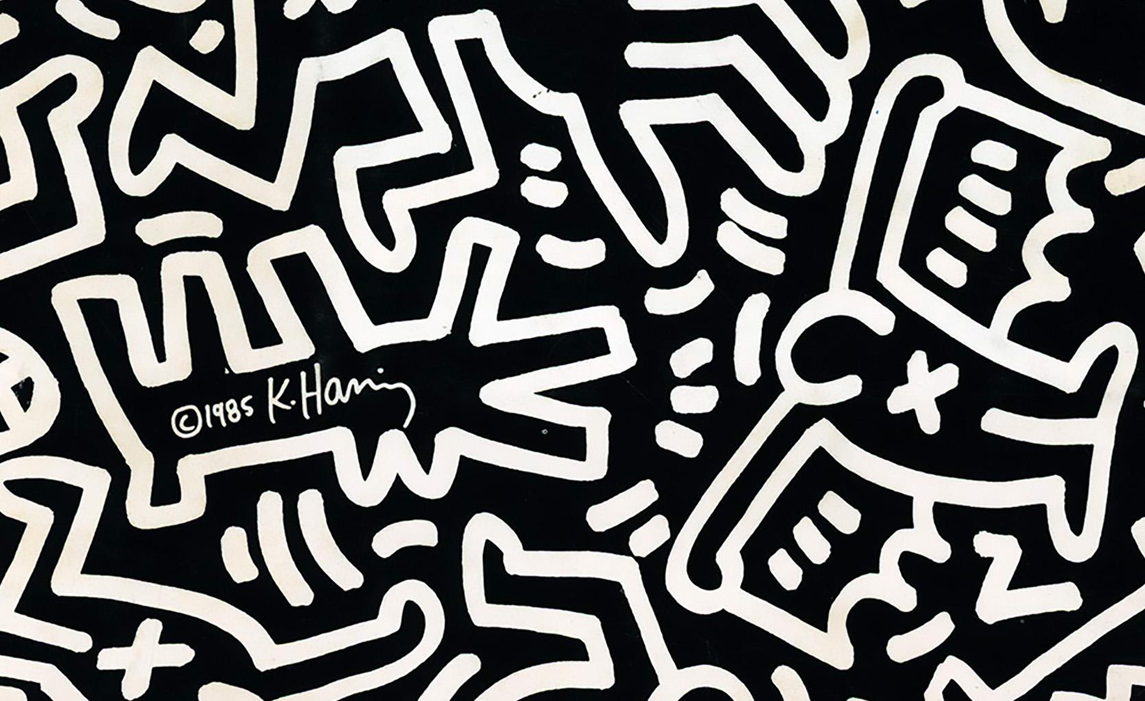 keith haring background