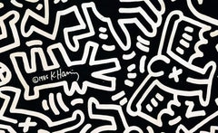 Keith Haring 1986 cover art (Keith Haring new school)