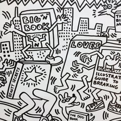 Keith Haring New York is Book Country (Keith Haring prints)