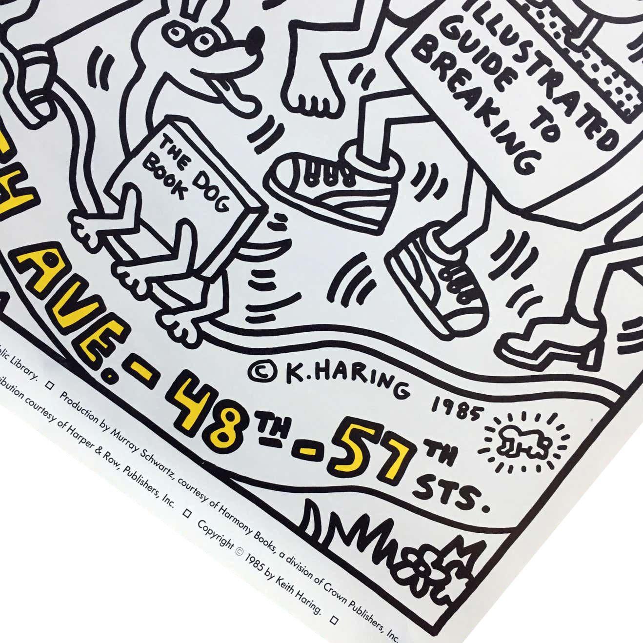 Keith Haring New York is Book Country (Keith Haring prints)  1