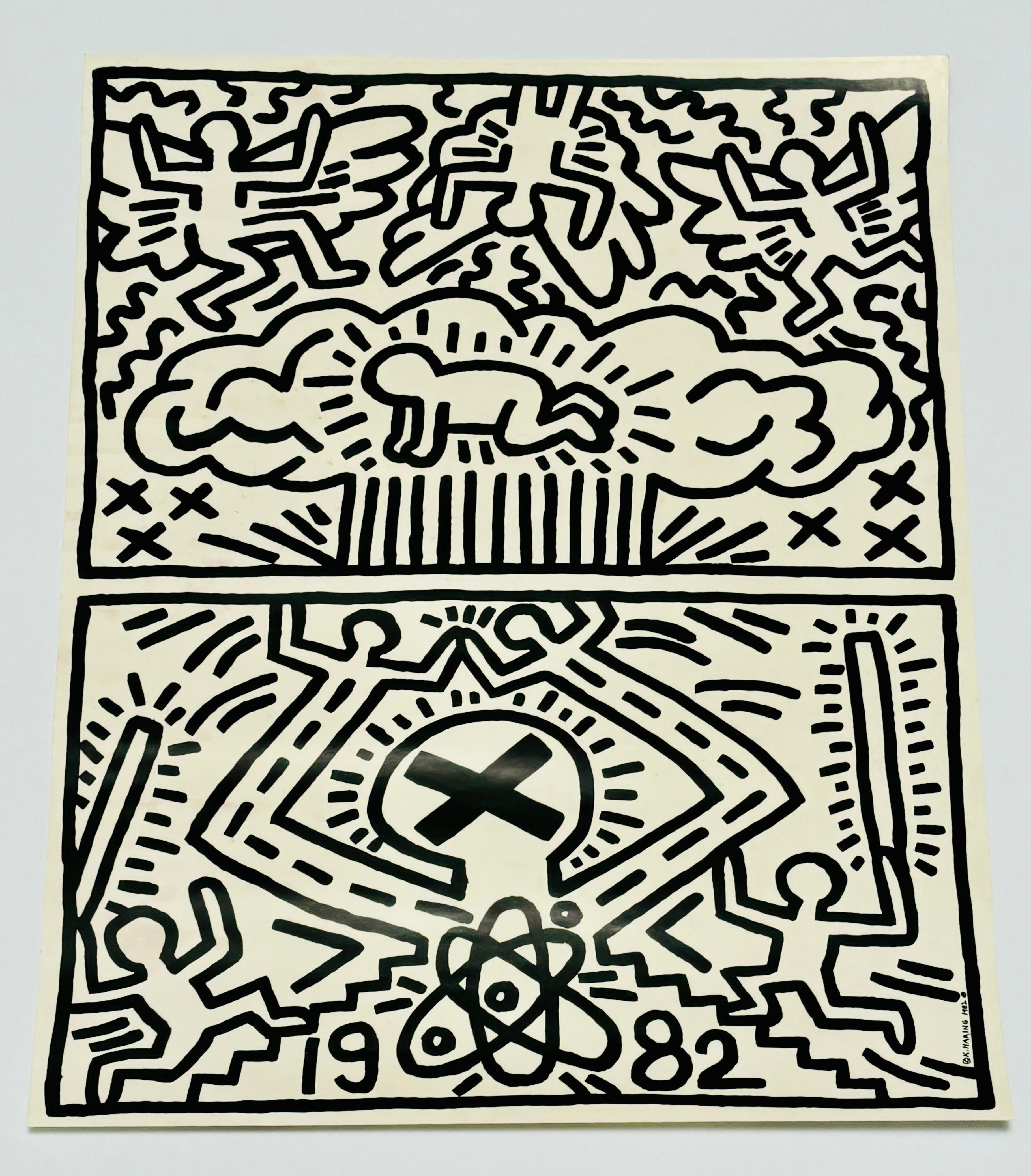 keith haring daisy head