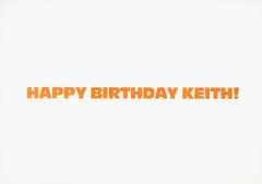 Keith Haring Party of Life invitation 1990