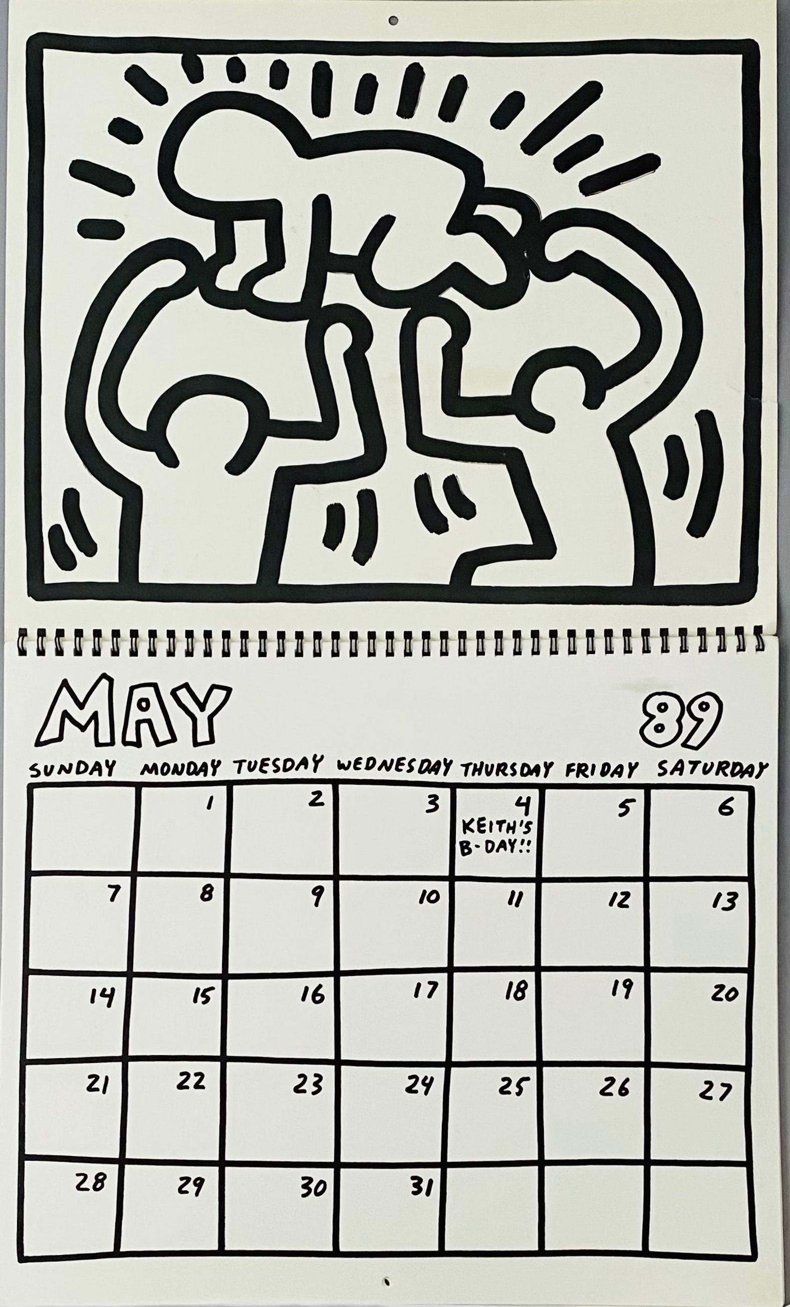 keith haring calendar