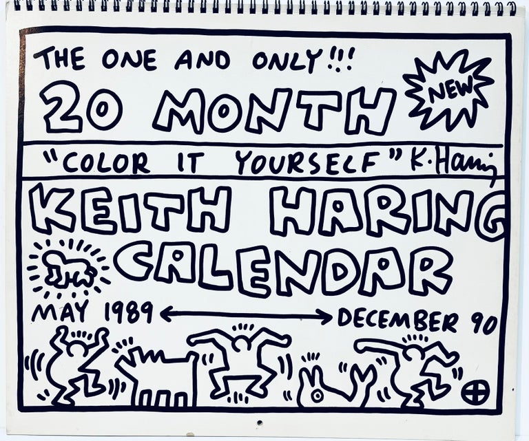 Keith Haring Calendar - For Sale on 1stDibs