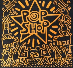 Keith Haring Pop Shop poster 1986 (Keith Haring prints)