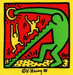 Affiche de Keith Haring 1988 (Keith Haring City Kids)