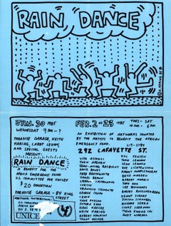 Keith Haring Rain Dance 1985 (Keith Haring posters)