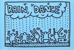 Keith Haring Rain Dance, 1985 (affiches de Keith Haring)