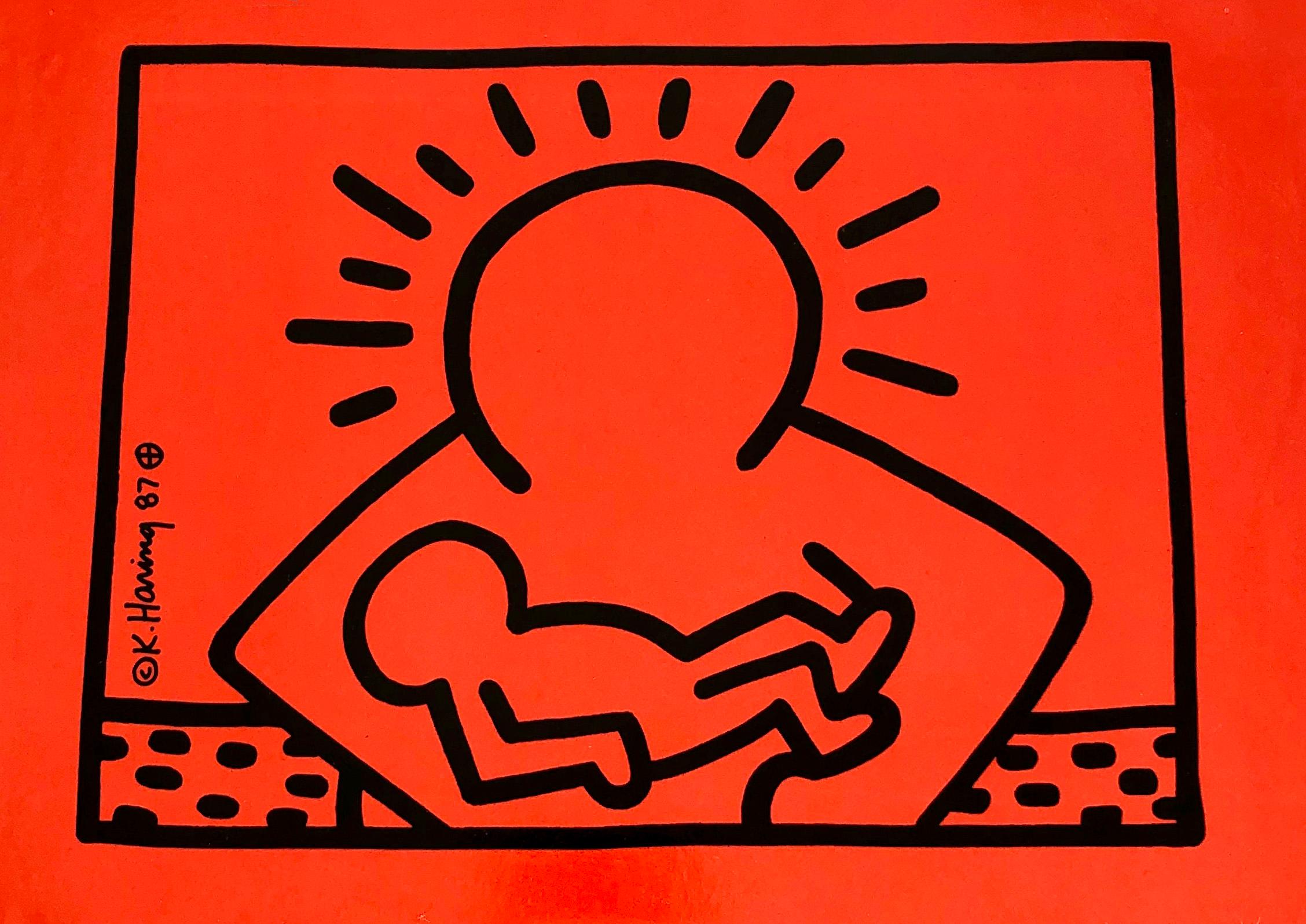 Keith Haring, Run DMC Christmas:
Super rare sought-after Run DMC 