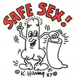 Keith Haring ¡Sexo seguro! (Vintage Keith Haring 1987)
