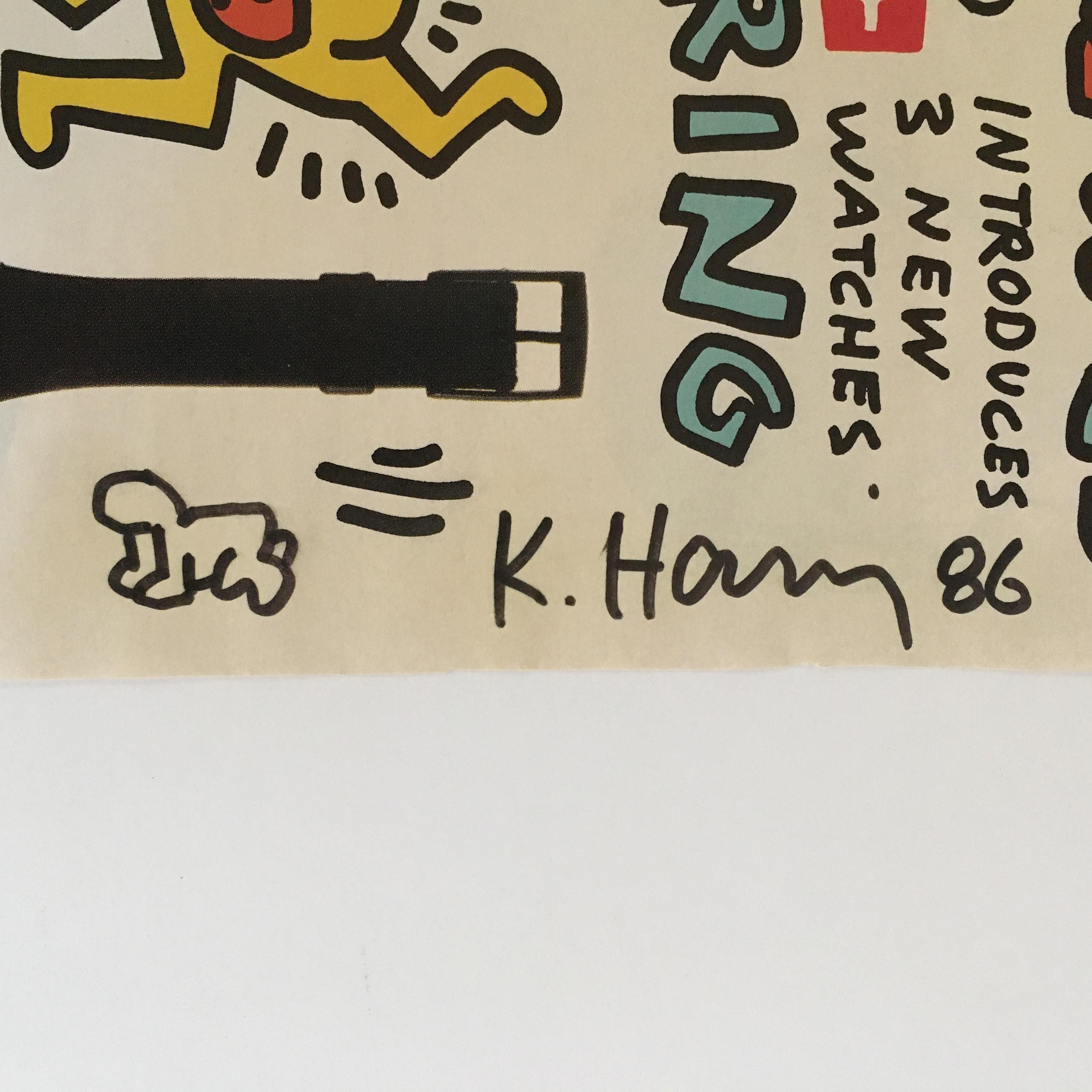 swatch keith haring