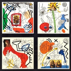 Keith Haring "Sérigraphies de l'Apocalypse" 1988