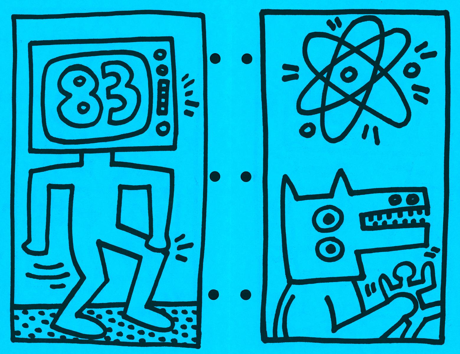 Keith Haring Subway Drawings 1983 (catalogo della mostra)