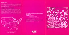 Keith Haring The Great Peace March 1986 (announcement)