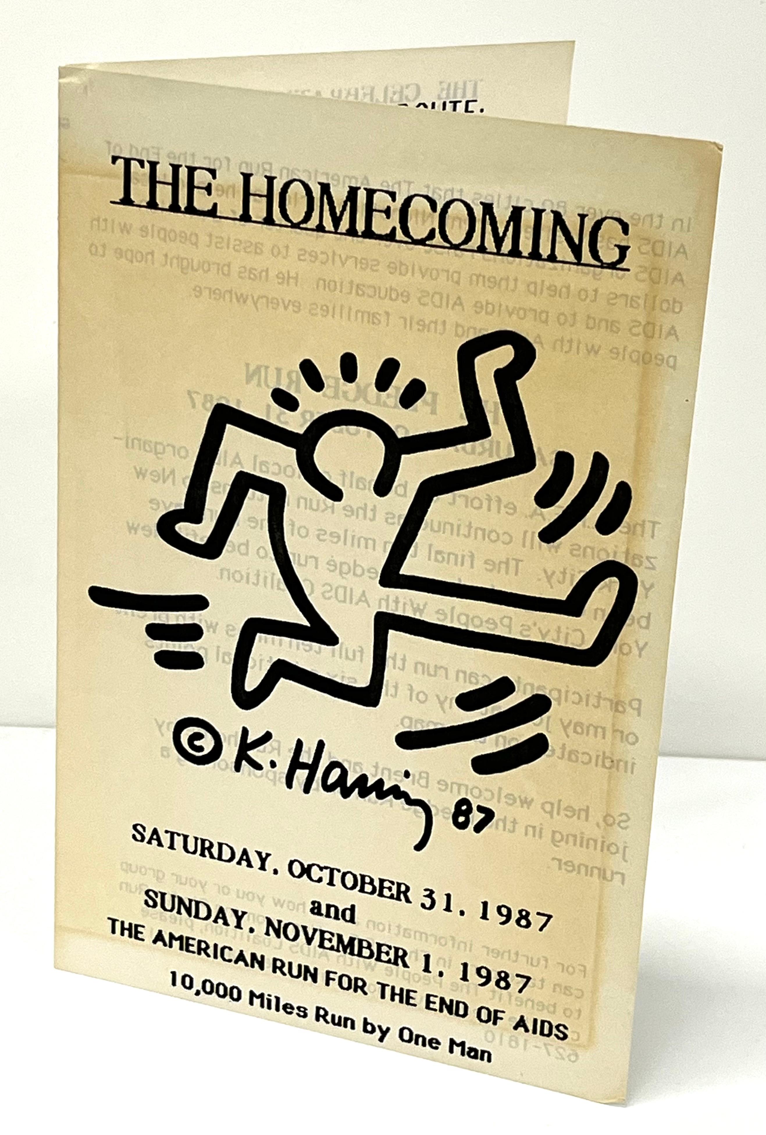 Keith Haring Il ritorno a casa 1987 (annuncio) in vendita 1