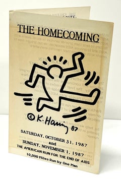 Keith Haring The Homecoming 1987 (announcement)