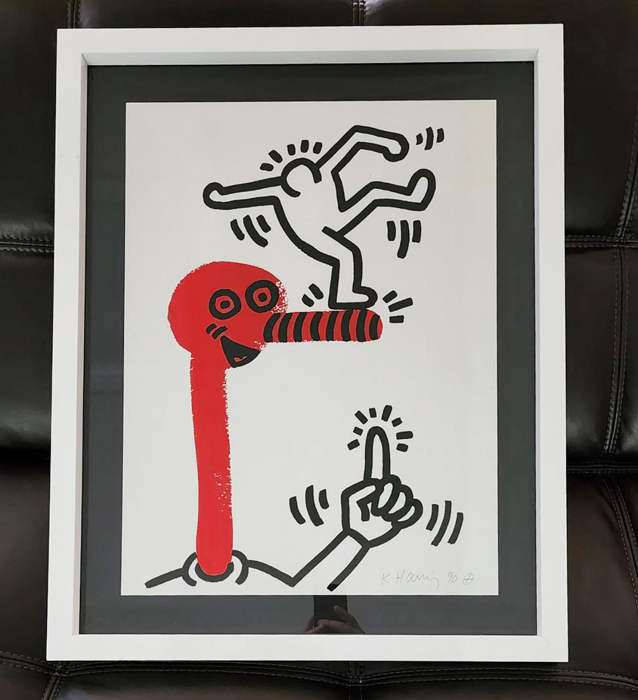 keith haring the story of red and blue