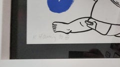 KEITH HARING 'THE STORY OF RED AND BLUE - 1990, L. pp. 128-13, SIGNED & NUMBERED