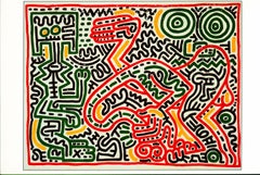 Galerie Tony Shafrazi, Keith Haring, 1984 (Ankündigung)