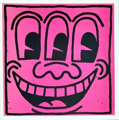 Keith Haring Tony Shafrazi gallery 1991 (announcement)