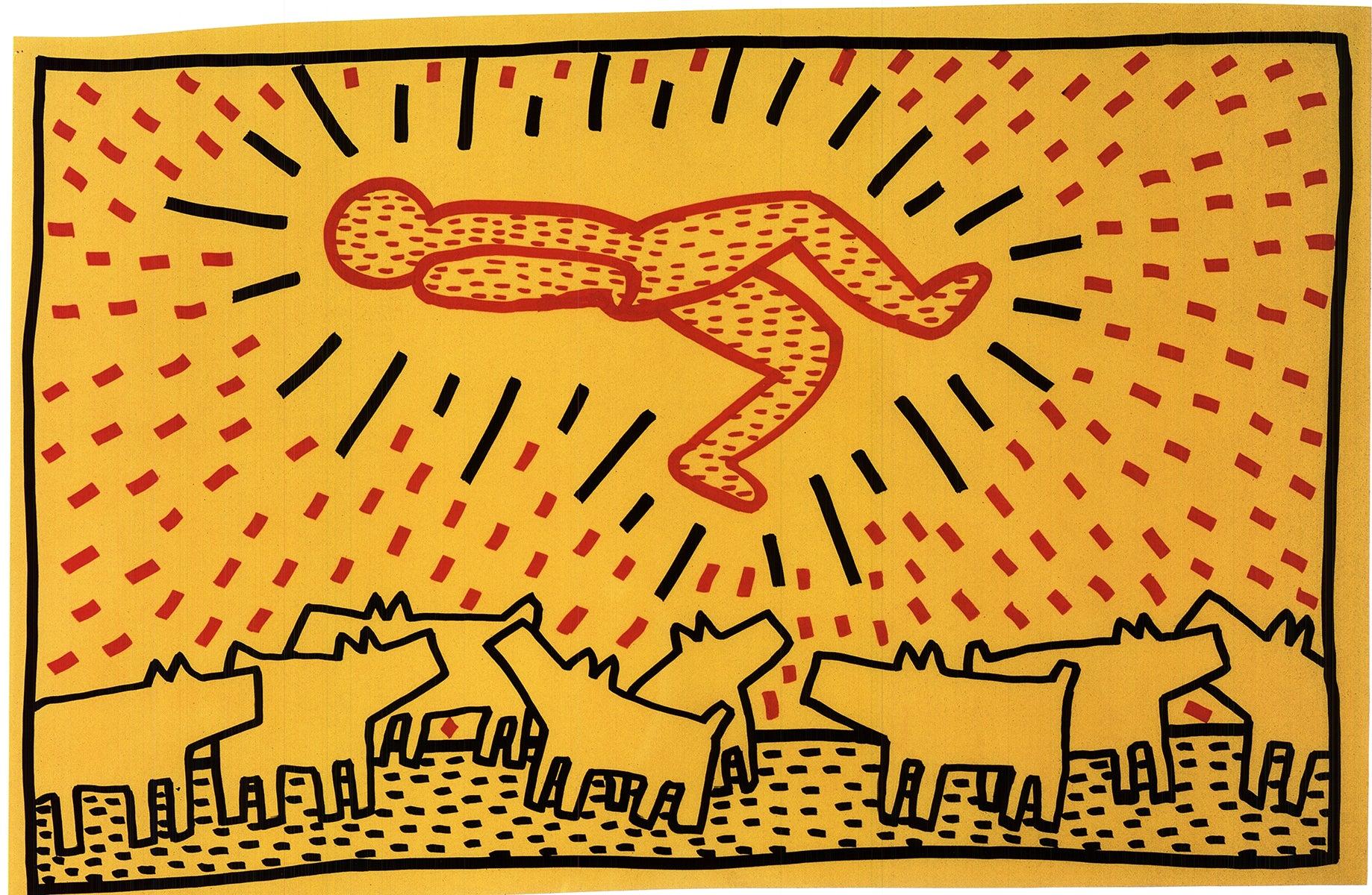 Keith Haring 'Untitled, 1981' 2007- Offset Lithograph For Sale 1