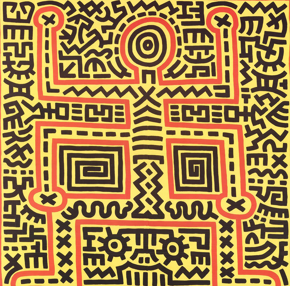 „Ohne Titel (1983)“ von Keith Haring, 1992-Poster im Angebot 1