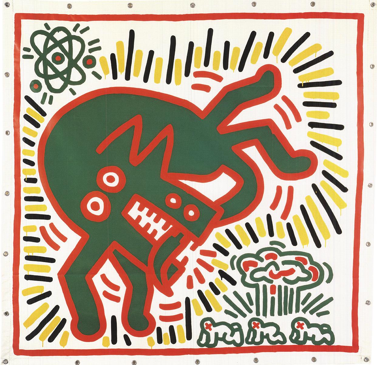 Keith Haring 'Untitled, 1983' 2008- Lithographie offset en vente 1