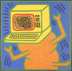 Keith Haring 'Untitled, 1984' 2008- Offset Lithograph
