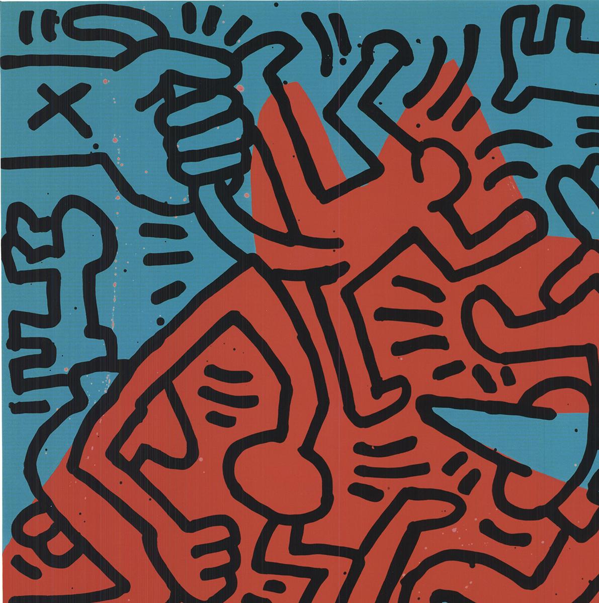 Offsetlithographie „Ohne Titel, 1984“, Keith Haring 2009- Offsetlithographie im Angebot 2