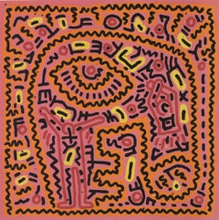 Keith Haring 'Untitled, 1984' 2010- Offset Lithograph