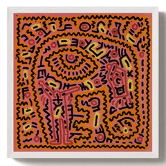 Keith Haring 'Untitled, 1984' 2010- Offset Lithograph