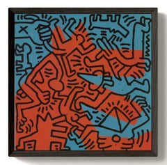 Keith Haring « Untitled, 1984 » 2010- Pop Art Vintage