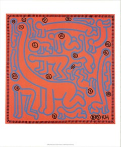 Keith Haring 'Untitled, 1985' 2007- Offset Lithograph