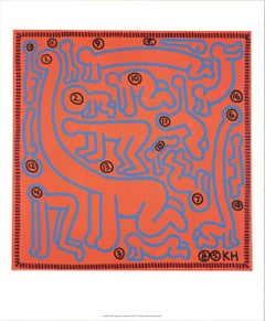 Keith Haring 
Untitled, 1985
 2007- Offset Lithograph
