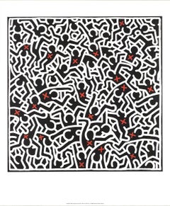 Keith Haring « Untitled, 1985 » 2009- Lithographie offset