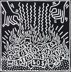 Keith Haring 'Untitled, 1985' 2010- Offset Lithograph