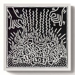 Keith Haring « Untitled, 1985 » 2010- Lithographie offset