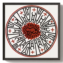 Keith Haring 
Untitled, 1985
 2010- Offset Lithograph