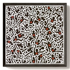 Keith Haring « Untitled, 1985 » 2010- Pop art vintage