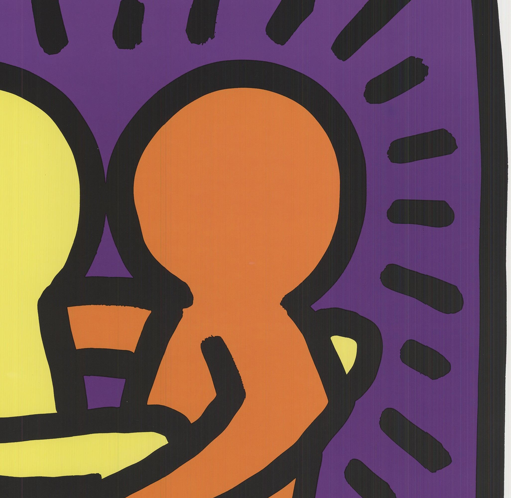 Keith Haring „Ohne Titel (1987)“ 1989- Vintage- Pop Art Pop Art 3