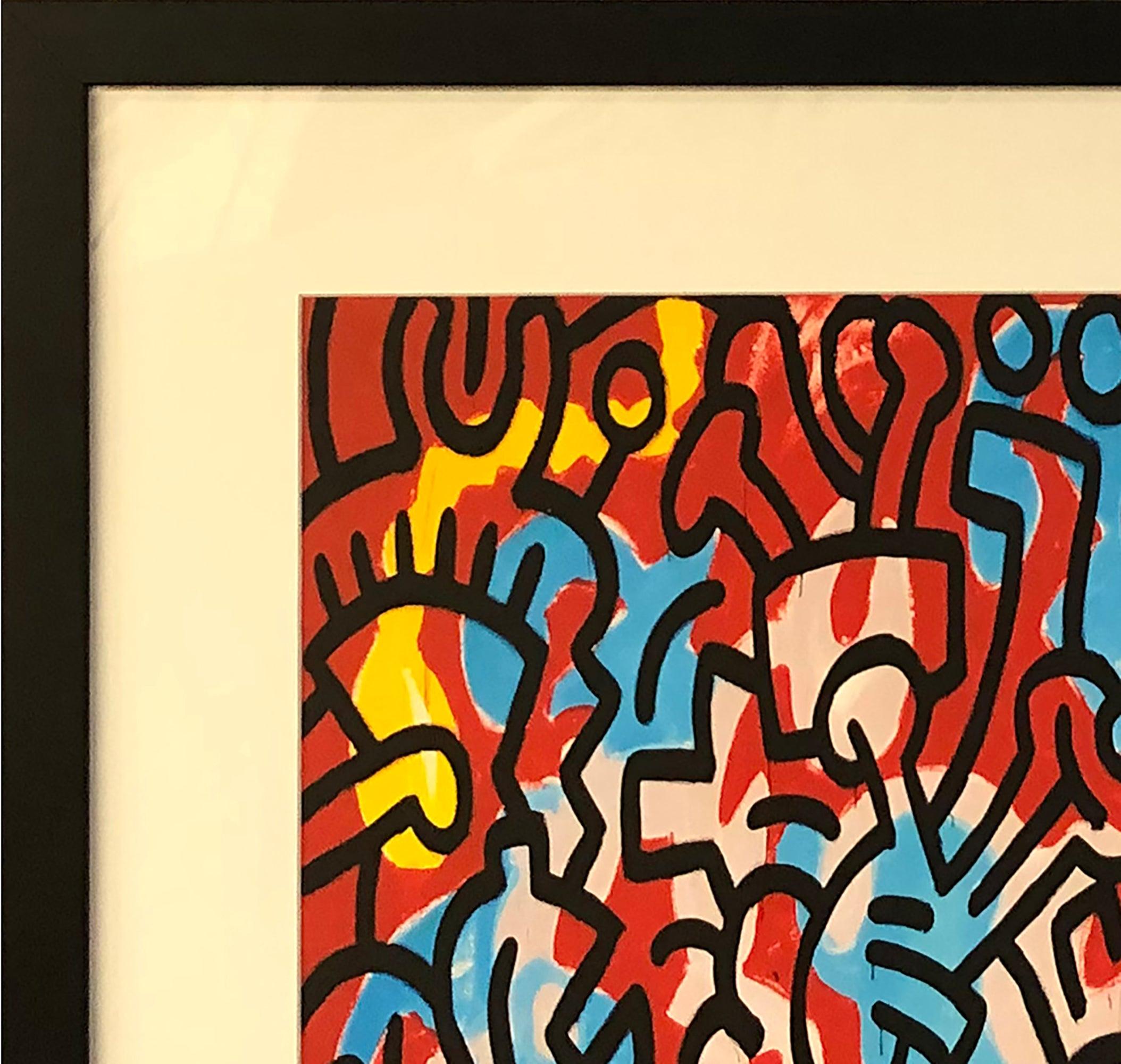 Keith Haring 'Untitled (1987)' For Sale 2
