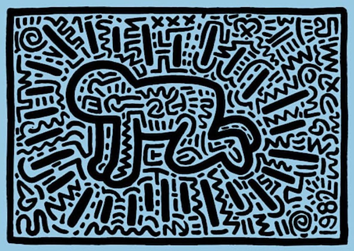 Keith Haring, Ohne Titel, 1987

Mattes 250gsm-Konservierungspapier. Ein hochwertiges Papier, das in Deutschland aus säure- und chlorfreiem Zellstoff hergestellt wird. Das Papier wird auf einer Langsiebmaschine hergestellt, einem Verfahren, das 1803